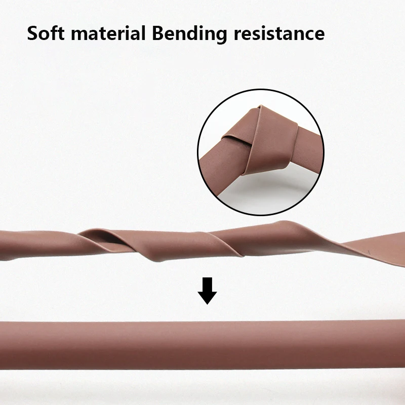 1M 2:1 Brown Heat Shrink Tube Diameter 1/1.5/2/2.5/3/3.5/4/5/6/8/9/10/12/14/16/18/20/25/30/40/50mm With Double Wall Glue Tube
