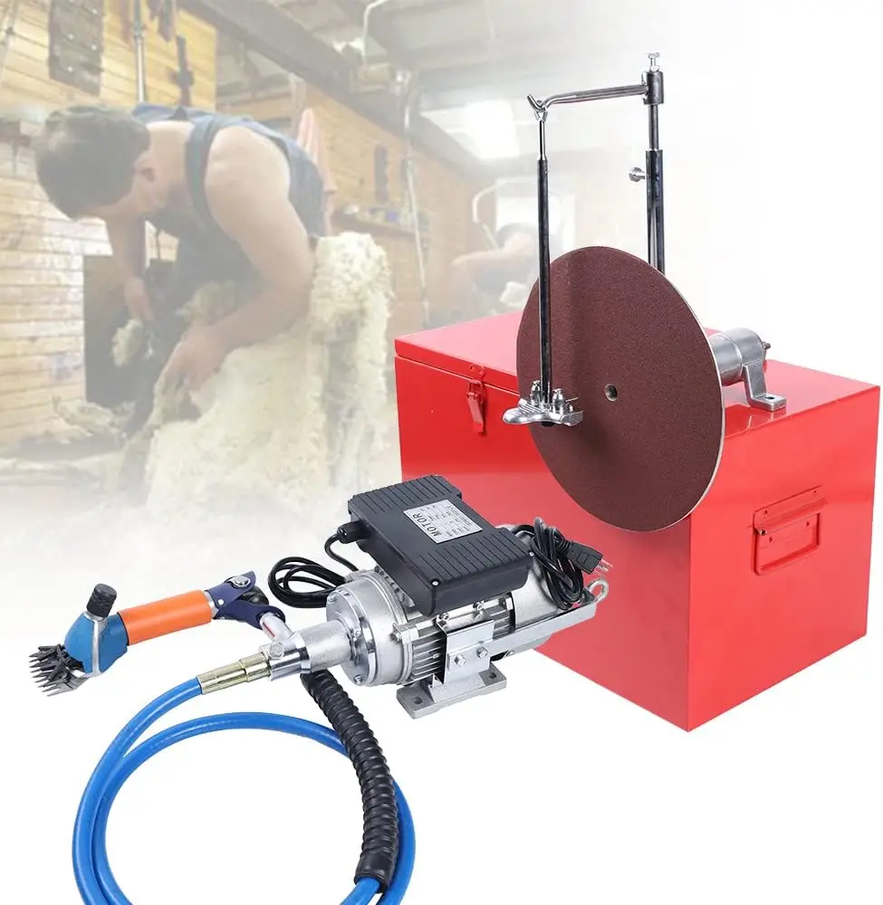 

Sheep Shears and Clipper Sharpening Machine,Sheep Clippers with Clipper Blade Sharpening Machine,32W 2800RPM,Shearing Work