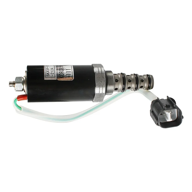 JINSION Excavator Accessories SG200-2-5 Hydraulic Pump Solenoid Valve YN35V00004F1 KDRDE5K-20/30C12A-111 for KOBELCO 200-2 200-5