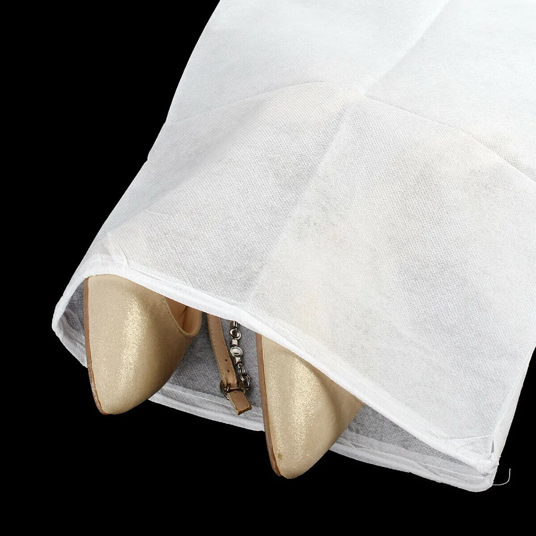 Drawstring Shoe Bags 20Pcs/Set 37*29cm Clear Dust Bags Non-woven Cloth Shoes Storage Bag Travel Pouch High Quality