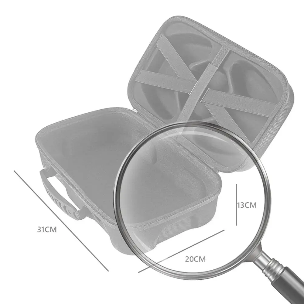 

Жесткий чехол для переноски консоли Xbox Series S, дорожный чехол, дорожный чехол для беспроводного контроллера и игровых аксессуаров