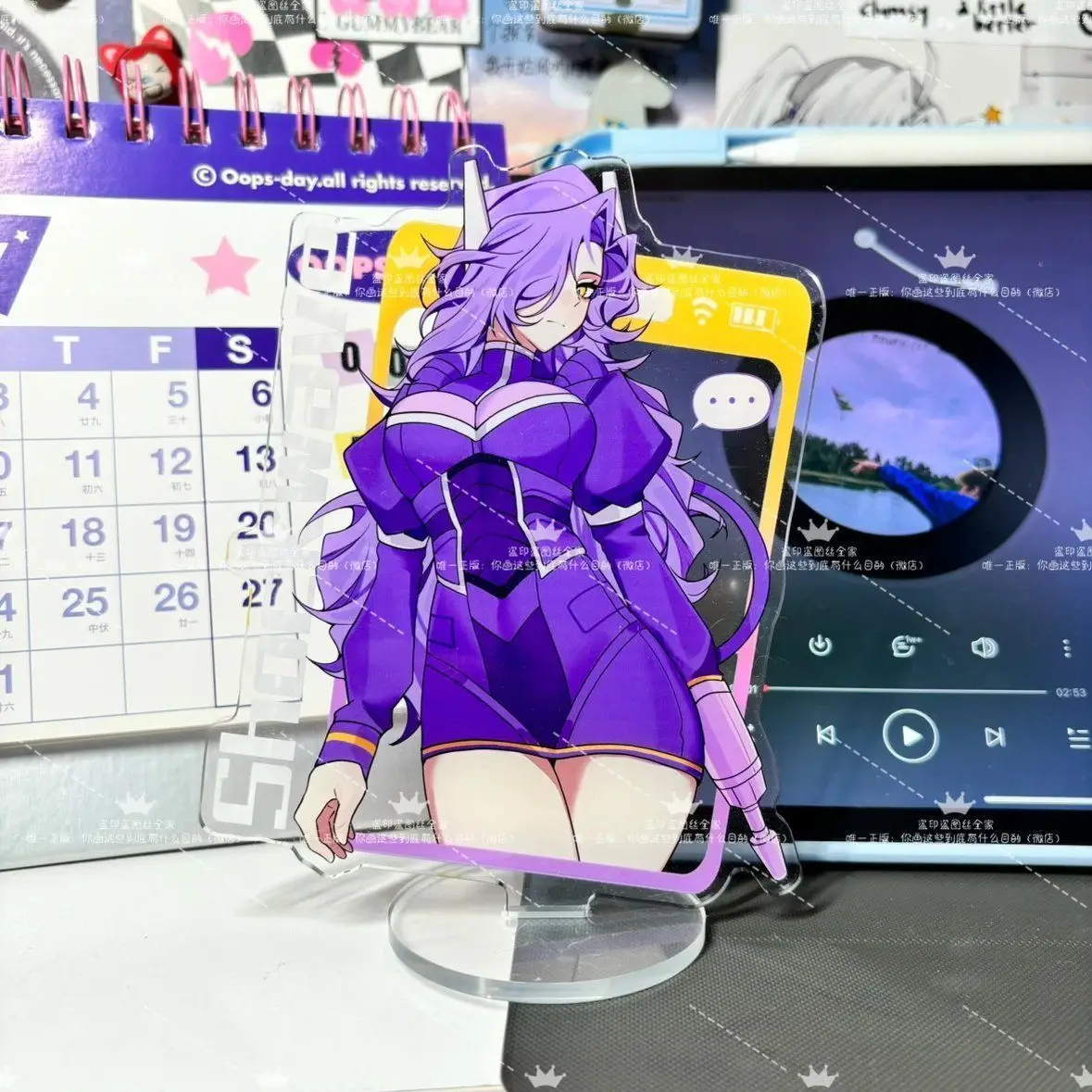Knock Out Jazz Anime figura Shockwave Soundwave figuras de juguete mujer dibujos animados soporte de acción estatuilla modelo muñeca juguetes regalo acrílico