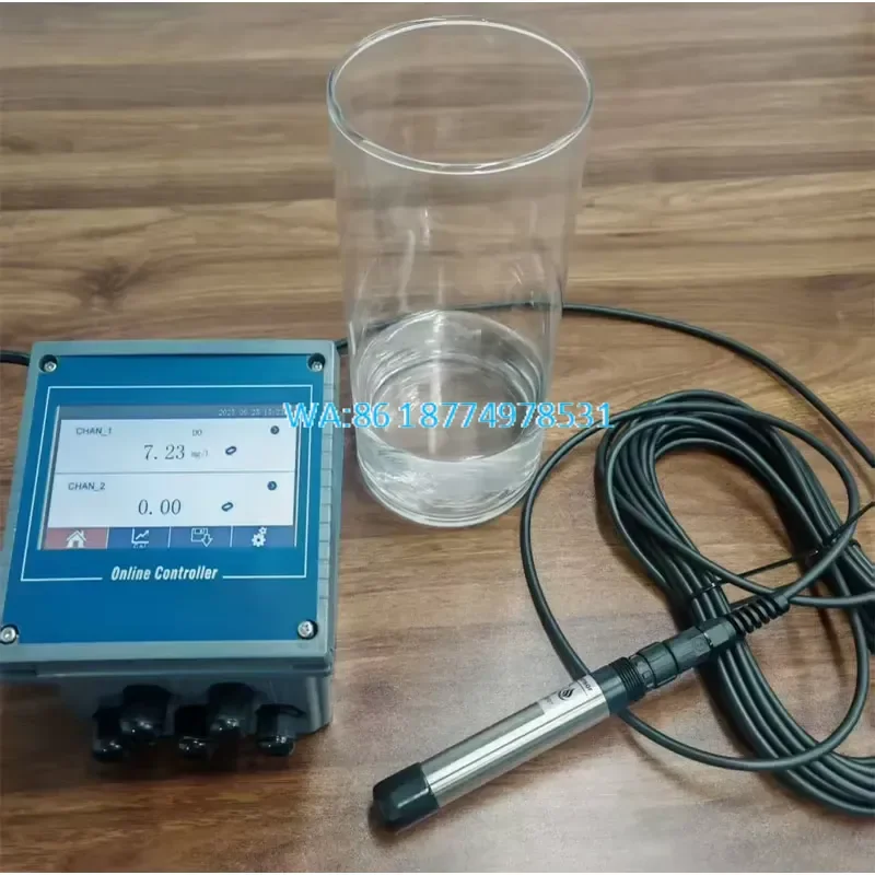 Wmwmnu for YCH High Range OEM Digital Dissolved Oxygen Sensor DO Probe with 3%FS Accuracy and RS-485 Modbus Output for