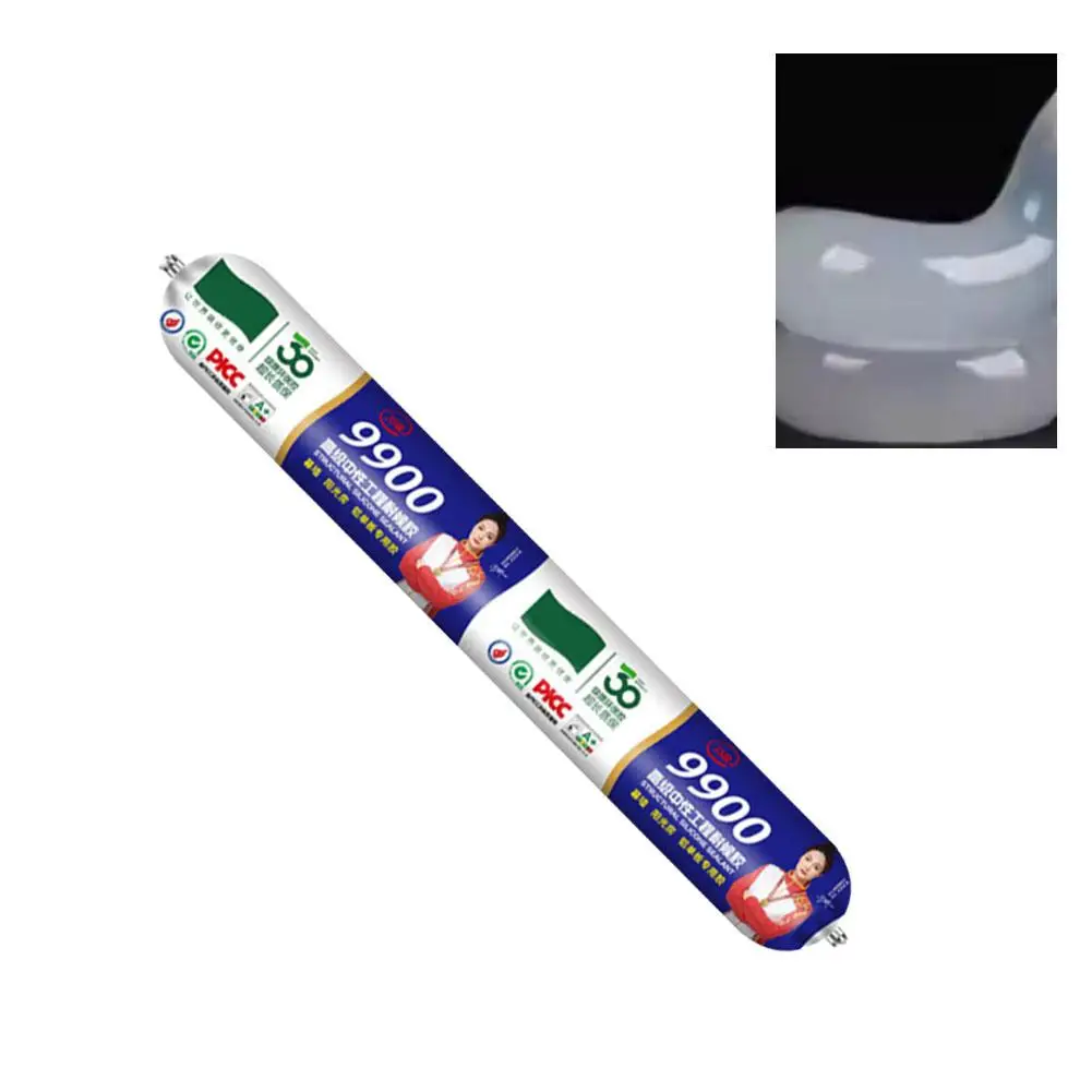 Sealant 9900 Weatherproof Engineering Adhesive For Small Curtain Wall Projects Sunroom Quick Drying Adhesive Tool New