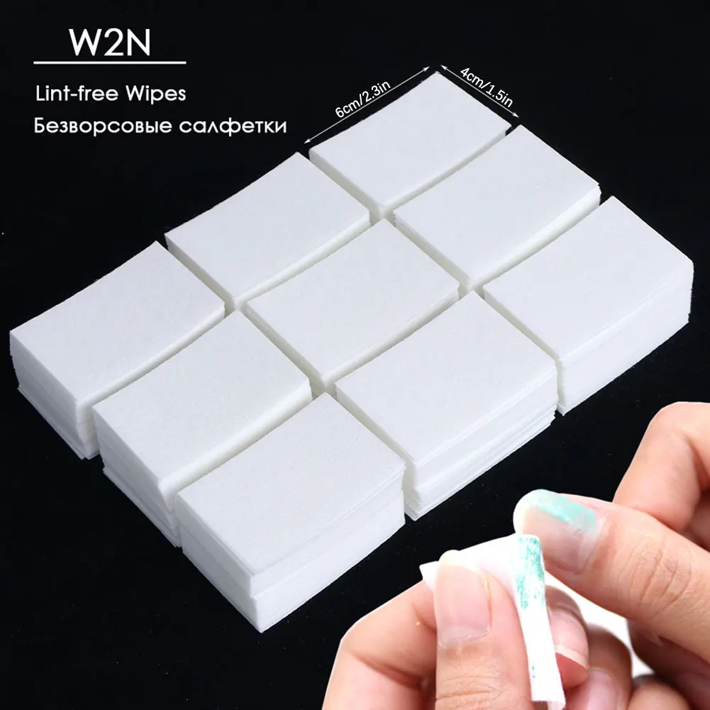 

450pcs/Pack Nail Polish Remover Wipe Nail Cleaning Pads UV Gel Nail Polish Remover Paper Non-Woven Nail Pads For Beauty Salon