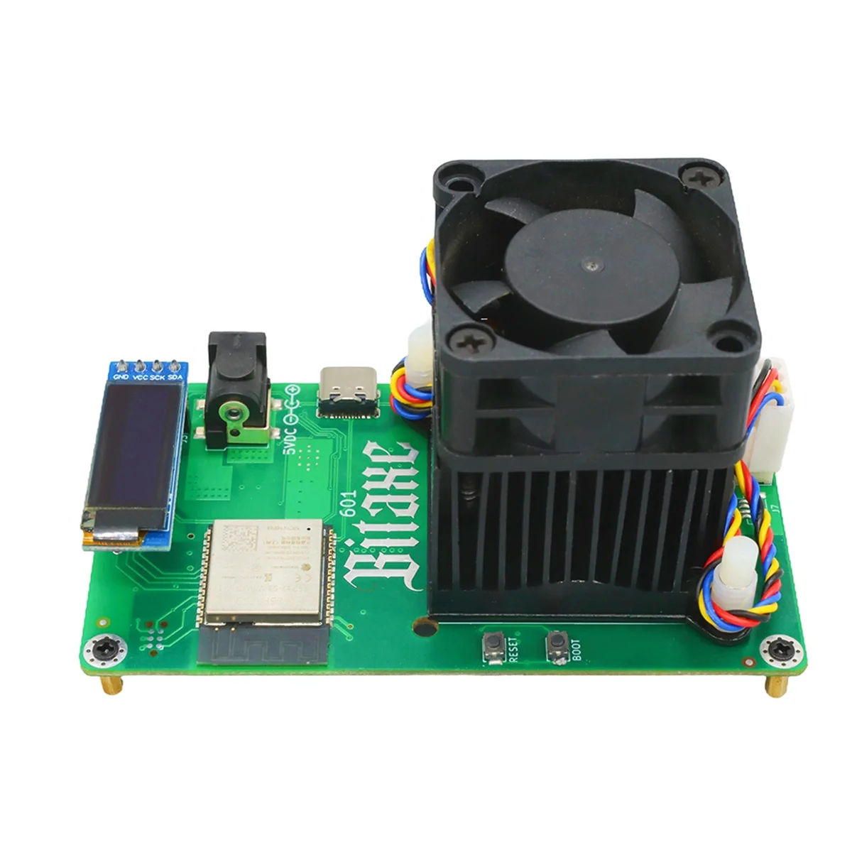 

BABP Bitaxe Gamma 601 Solo Miner 1.2TH/S 18W BM1370 From Antminer S21 Pro Asic Bitcoin BTC Miner AU PLUG