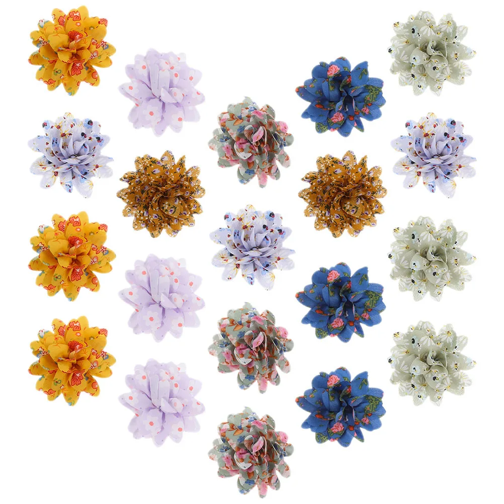 20 قطعة جرو القط طوق زهرة الزينة دائم غير يتلاشى النبيلة نظرة للحيوانات الأليفة التصوير الدعائم طوق بكلاب الزهور #3