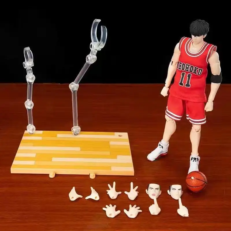 Slam Dunk Hanamichi Shohoku Sakuragi Hanamichi Action Figure Model Toy Doll Birthday Gift