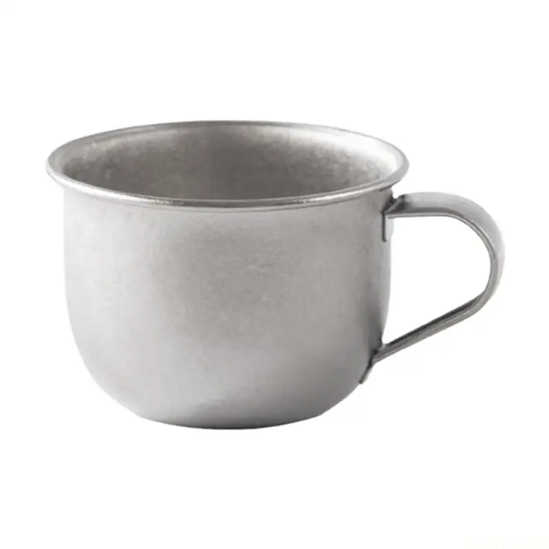U2JB Camp Cup with Single Handle for Hiking Stops and Tea Water Daily Use