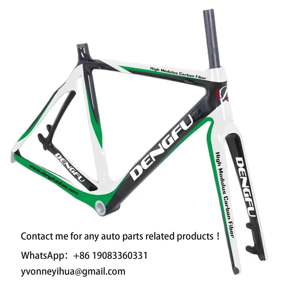 DengFu FM059 Carbon Fiber CX Bicycle Frameset Disc  Cyclocross Bike Carbon CX Frame Disc Fixie Frame