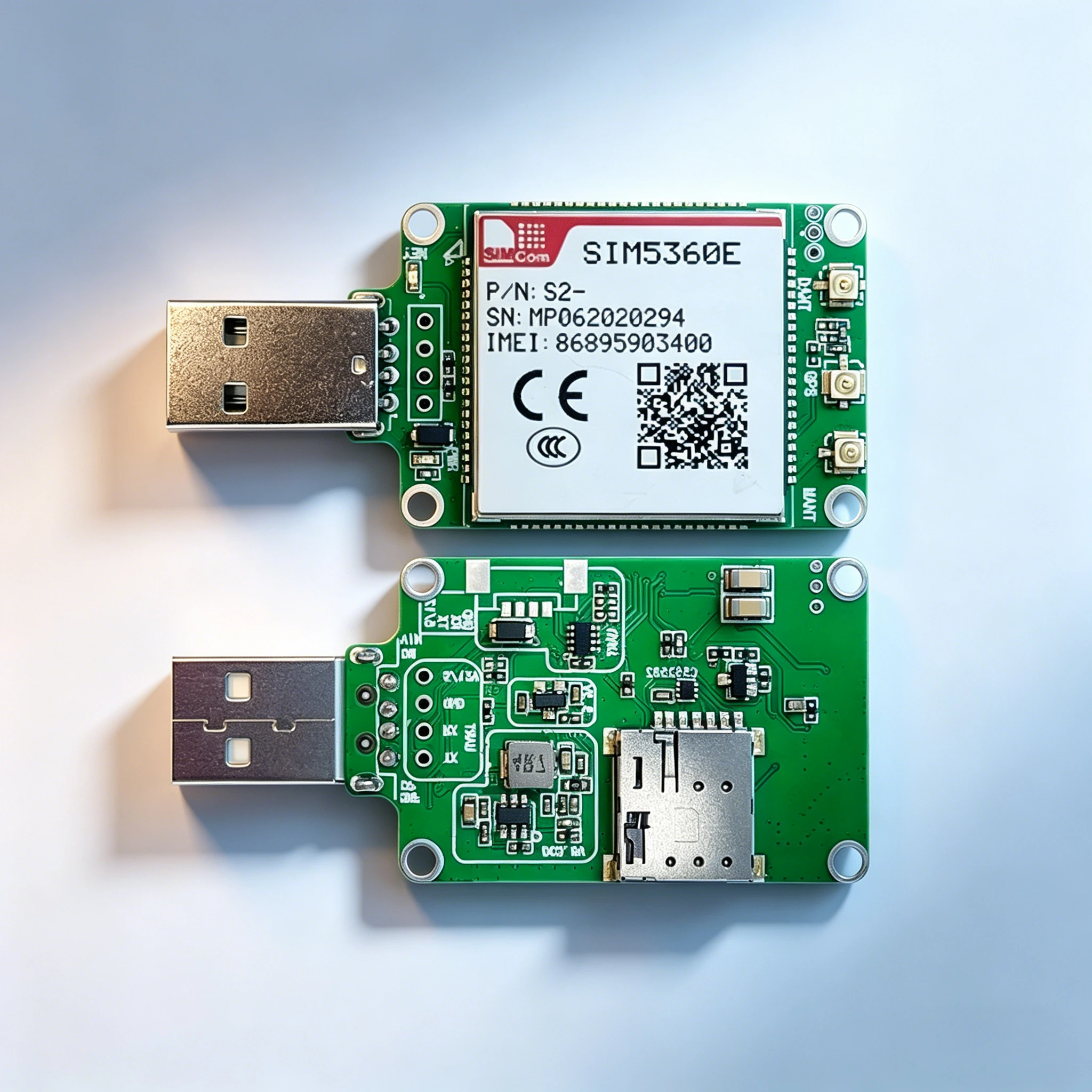 simcom-sim5360e-wcdma-usb-ドングル、データ伝送および-gnss-機能をサポート、1-個のオリジナル-3g-ワイヤレス通信アダプター