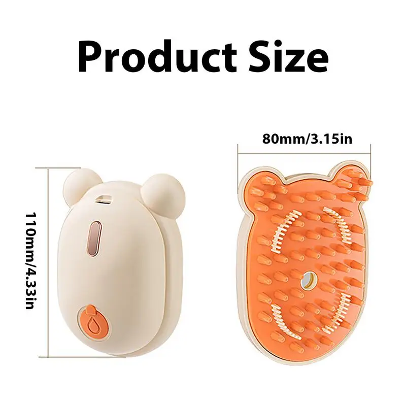 Щетка-Расческа для мытья волос с USB-зарядкой