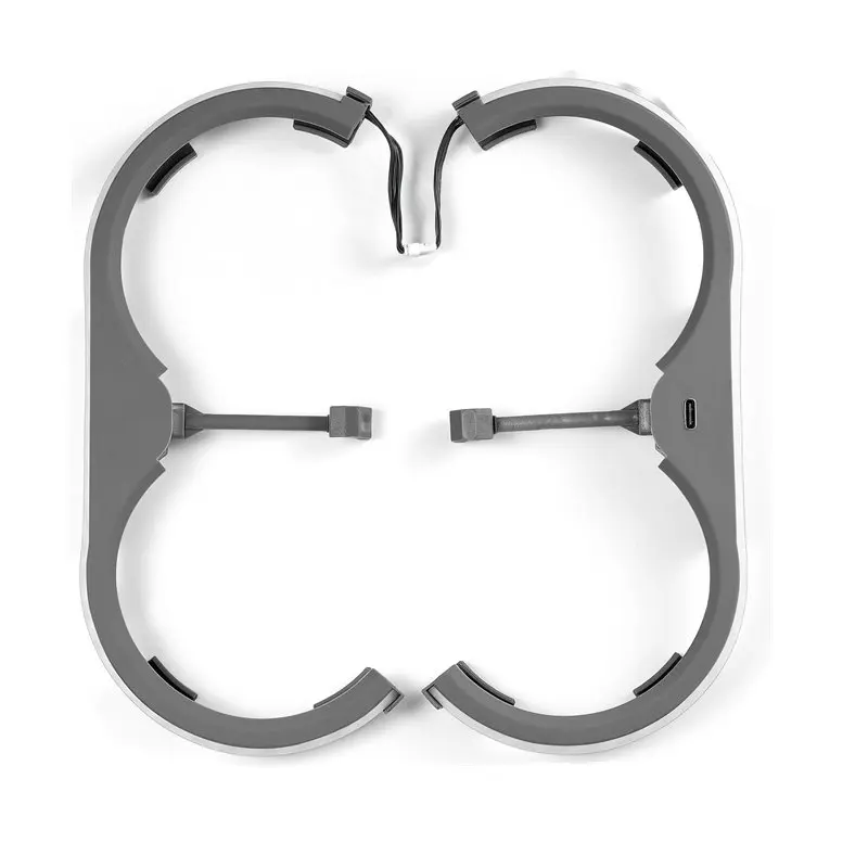 VIFLY kanaalbeschermers met kleurrijke LED-strip voor DJI Avata 2