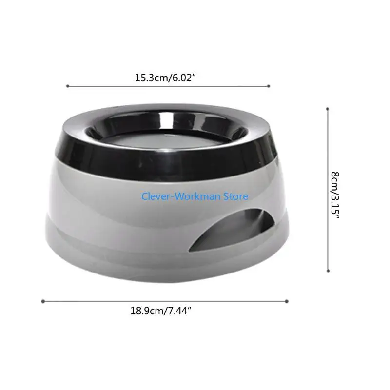 24TD 25oz وعاء ماء للكلاب 750 مل لا تسرب مغذيات المياه البطيئة وعاء الحيوانات الأليفة مقاوم للانسكاب #6