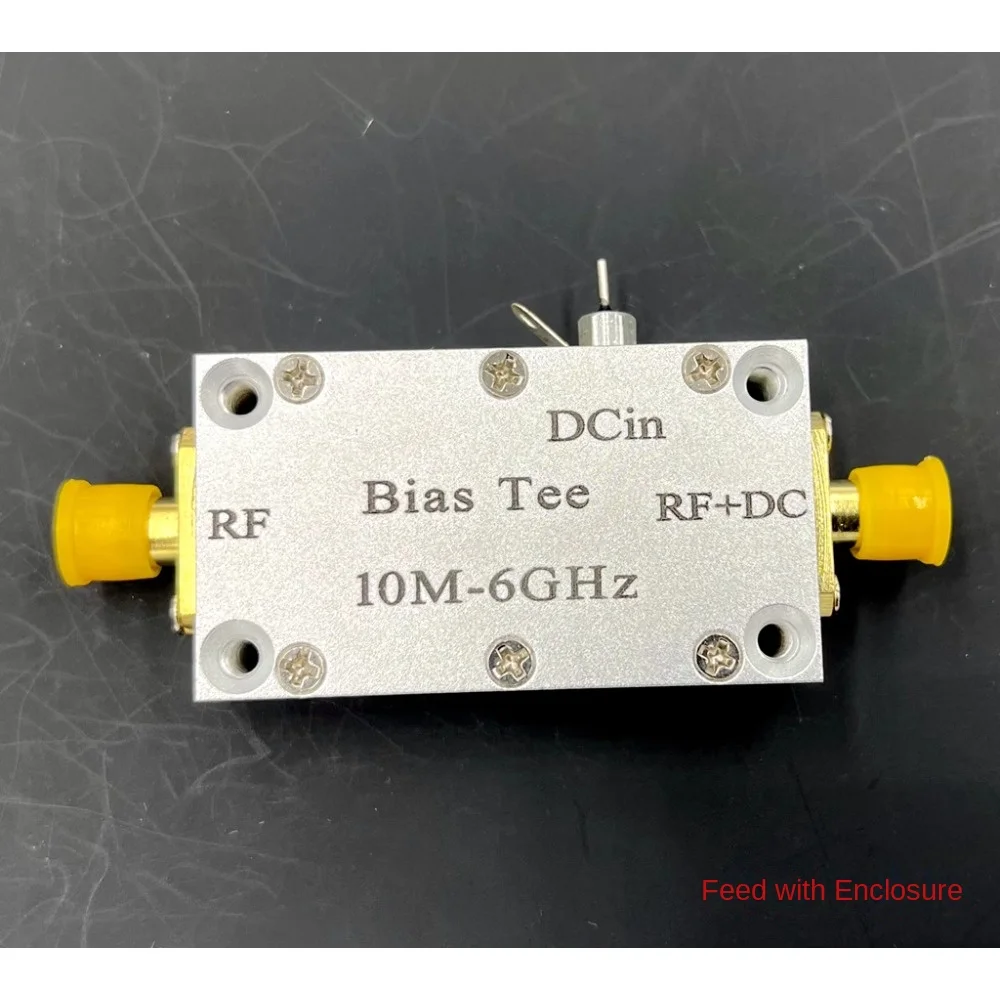 

Broadband RF Feeder RF Isolator Biaser Feeding Bias Tee 10MHz-6GHz