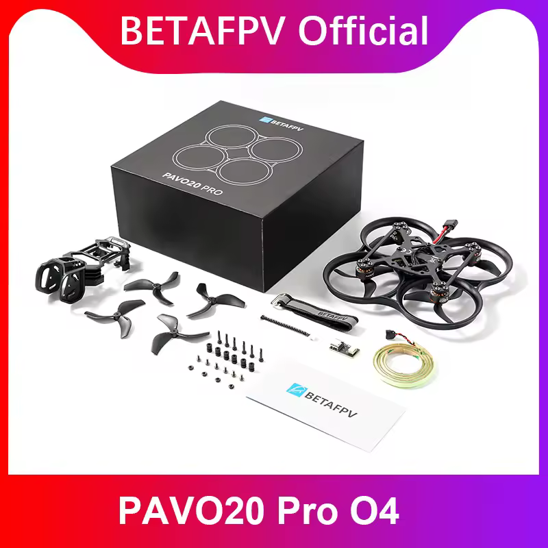 BETAFPV Pavo20 Pro O4 רחפן ללא מברשות 2026 (ללא משדר וידאו דיגיטלי HD ומצלמה)