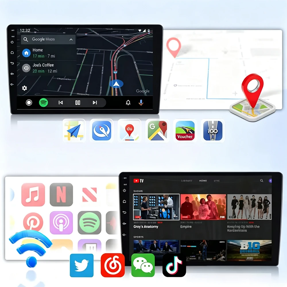 For Mercedes-Benz Sprinter W906 VW Crafter 2006-2018 Android 16 Car Radio 2K QLED Screen Navigation Wireless Carplay Auto