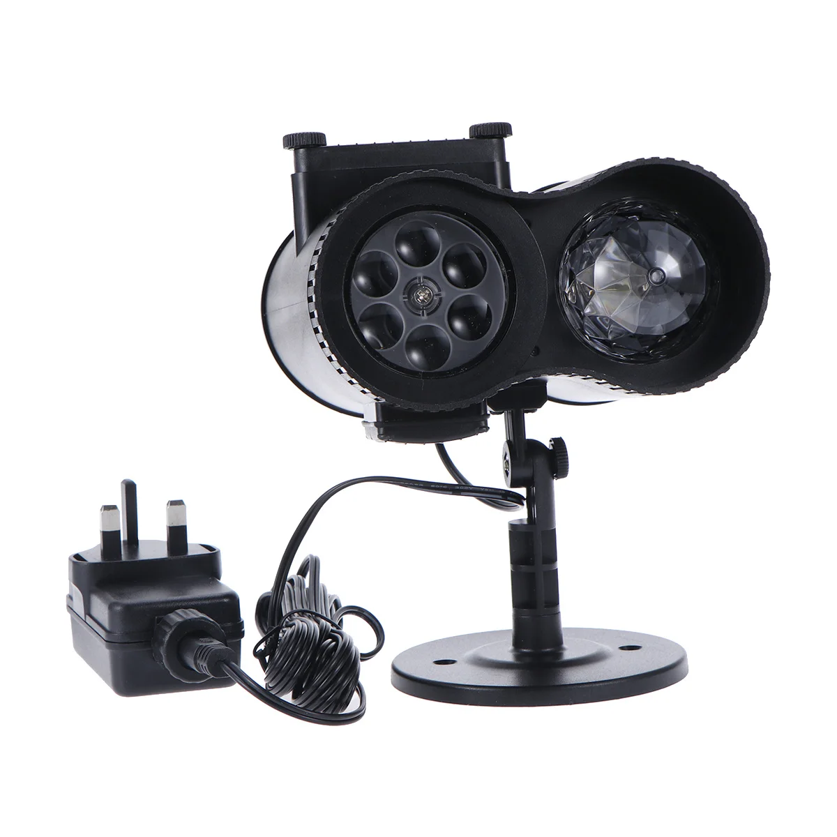 تأثيرات مصباح إسقاط الحديقة عدسة 6 فتحات مقاومة للماء LED لعيد الميلاد والهالوين ضوء جهاز عرض للأماكن الخارجية والداخلية