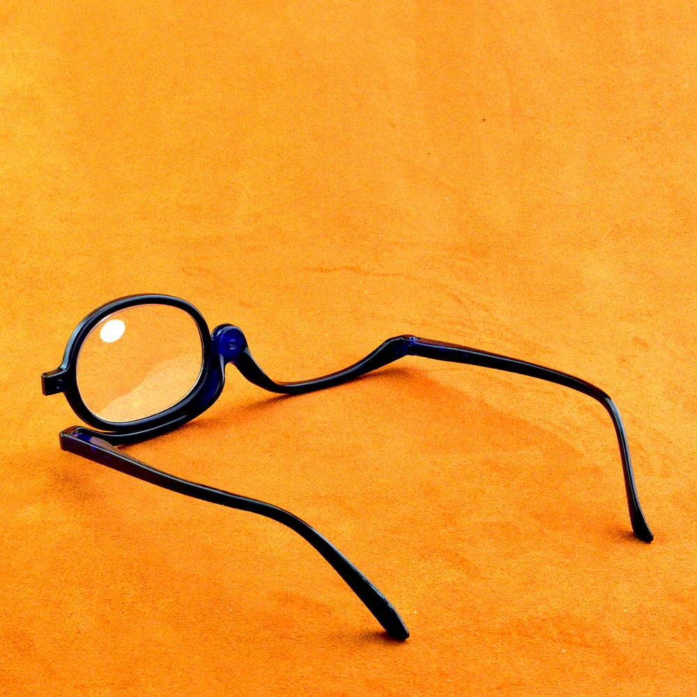 180 Degree Rotating Monocular Makeup Men Women Reading Glasses +1.0 +1.5 +2.0 +2.5 +3.0 +3.5 +4.00 image 4