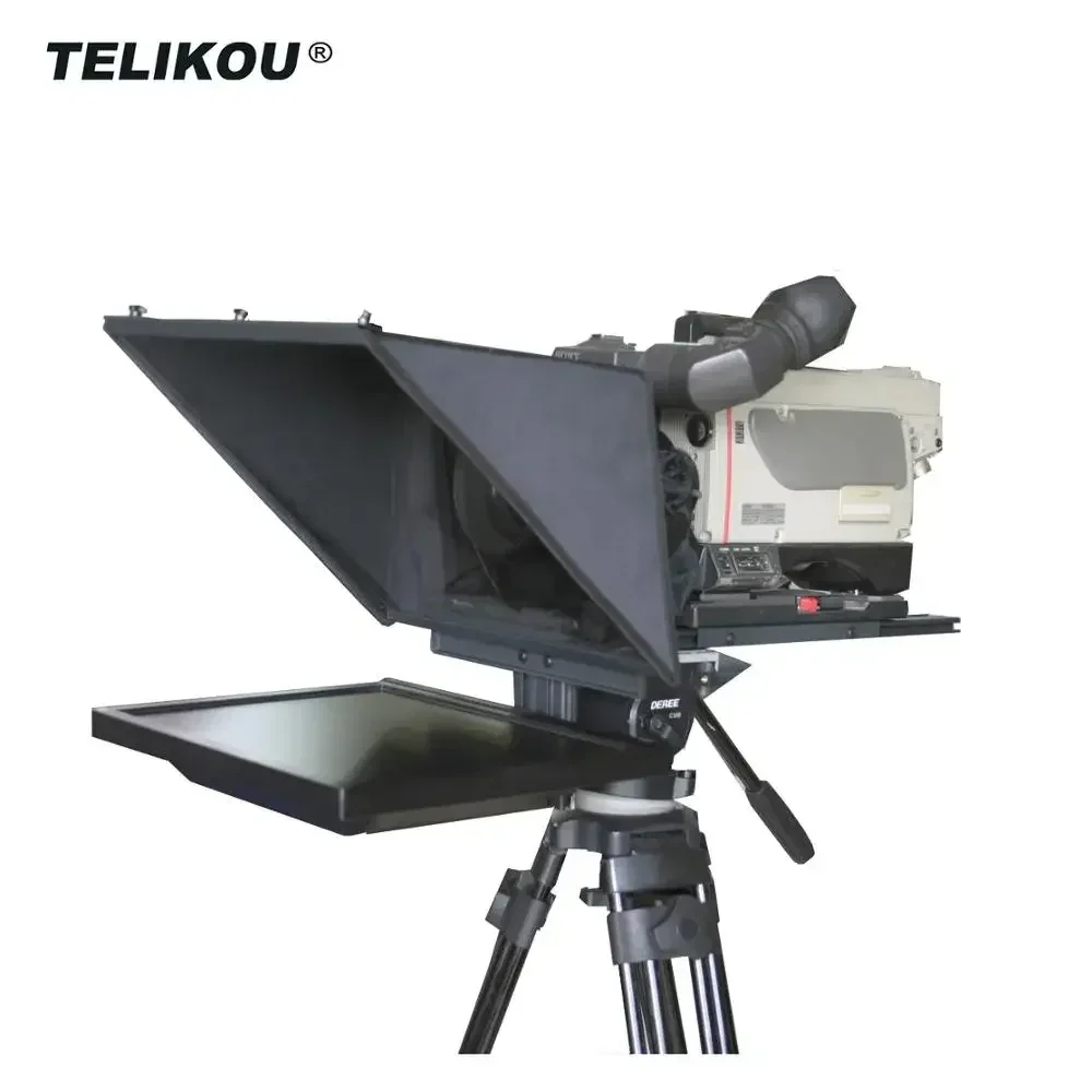 Studio Teleprompter 20 inch 19 inch 22 inch for teller announcer live streaming live broadcast