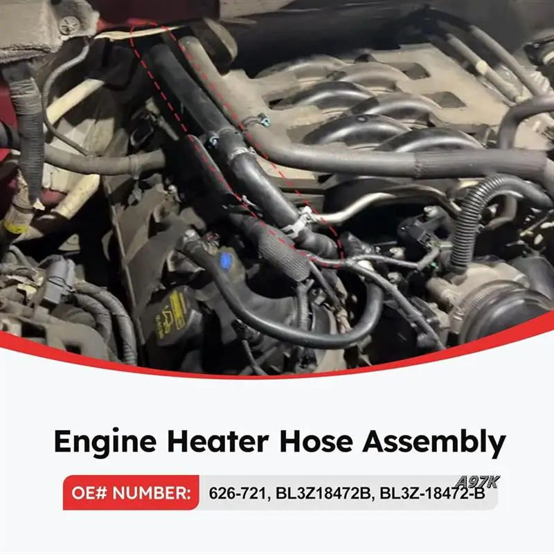 HVAC Heizung Schlauch Montage Für Ford F150 Lincoln Mark LT 2011-2014 Ersetzen 626-721 BL3Z-18472-B Auto Zubehör