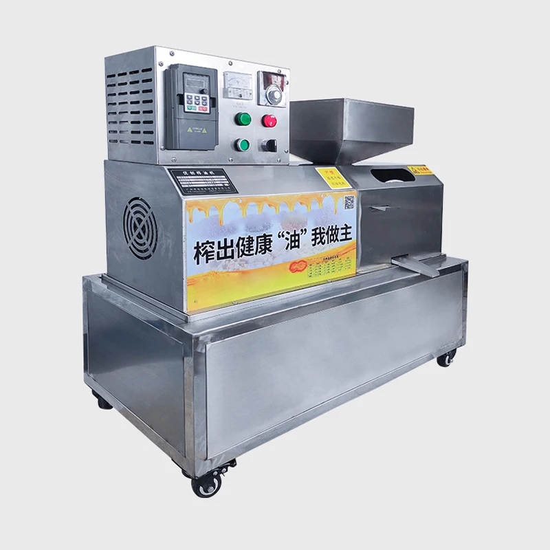 

60 type vertical oil press commercial medium rapeseed fully automatic peanut walnut sesame spiral tea seed household multifuncti