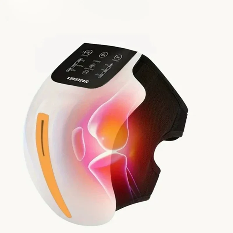 

Многофункциональный массажер для коленей с красной светотерапией и вибрацией для домашнего использования, облегчение боли в коленном суставе и артрите