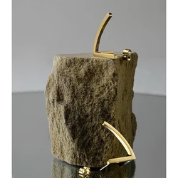 ENFASHION 2023 Irregular Stud Earrings For Women Gold Color Stainless Steel In Earings Fashion Jewelry Aretes De Mujer E221470