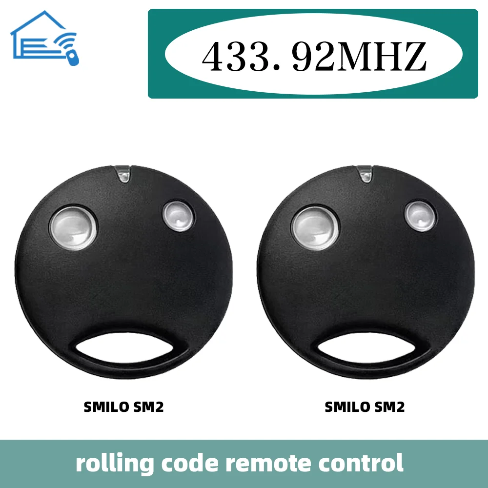 SMILO SM2 SM4 باب المرآب التحكم عن بعد 433.92 ميجا هرتز رمز المتداول ل SMXI SMX2R SMX2 SMXIS OXI OX2 استقبال تحكم المحرك