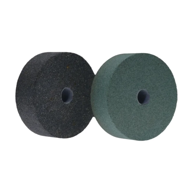 Resin Bond Grinding Wheel Dresser Green Black Silicon Carbide Dressing Wheel for Metal Working 75x25x12.7mm