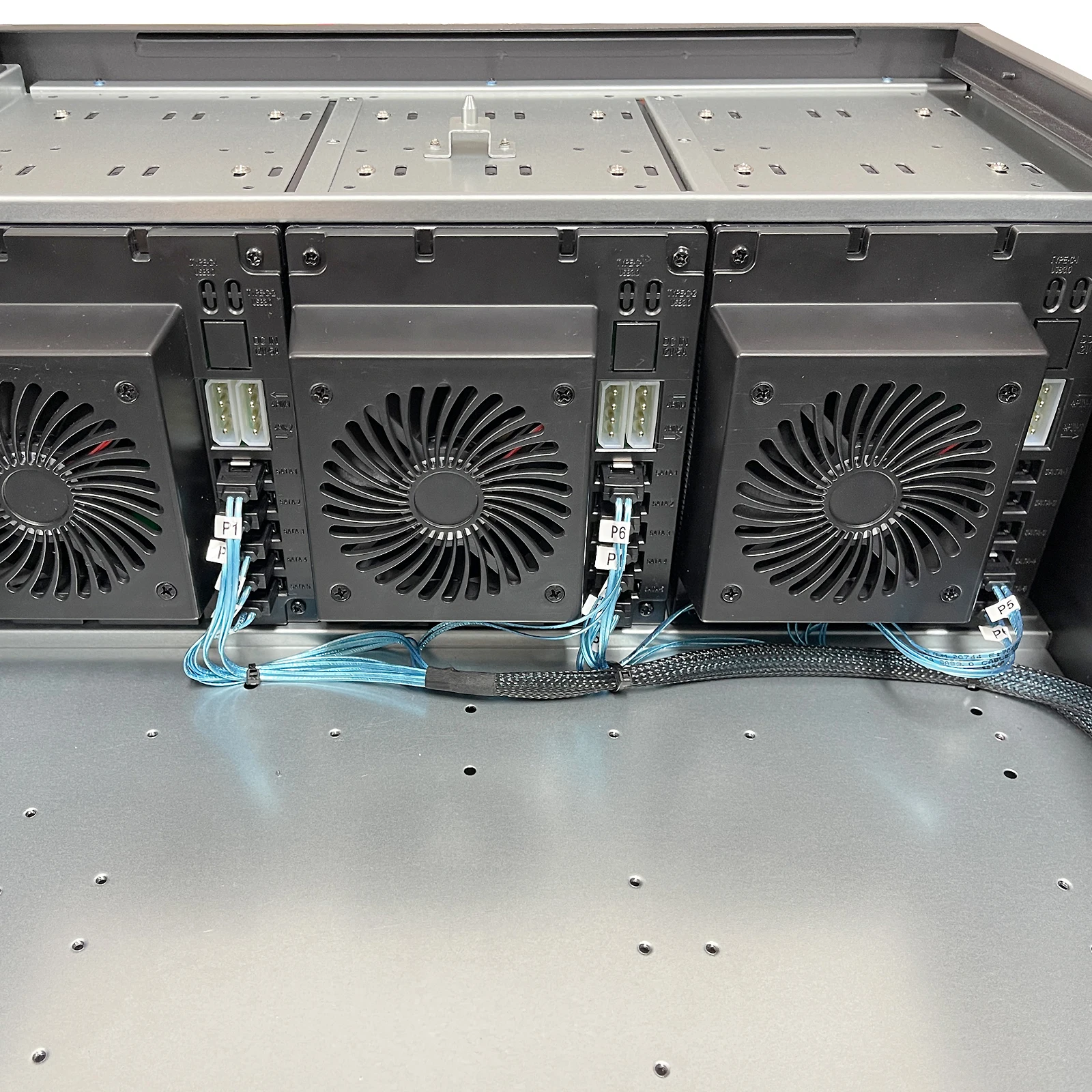 ZhenLoong torre completa NAS caixa de computador ITX MATX ATX EATX 15 baias disco rígido hot-swap servidor SATA GPU chassi de estação de trabalho gráfica