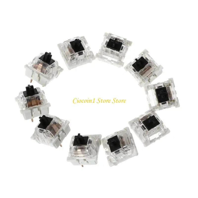 

A3PC Mechanical Keyboard Switch 3 Pin Rgb Switches For Cherry MX 10Pcs 3 Pin Mechanical Keyboard Switch