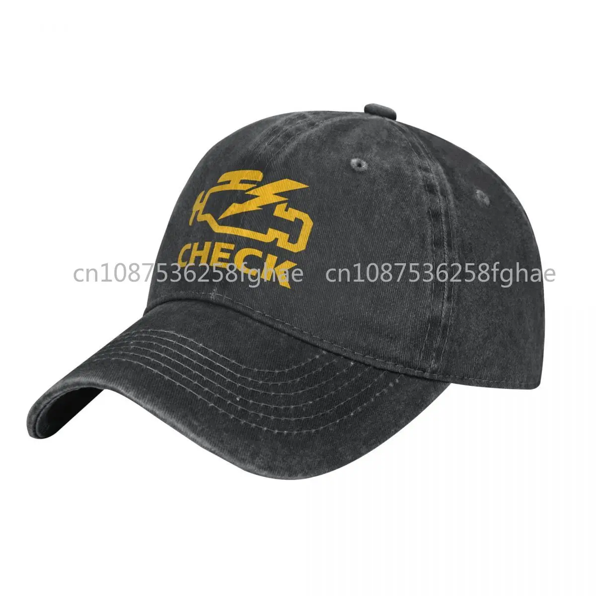 Repair Check Engine Light Baseball Cap For Men Cotton Hats Adjustable Hat Fashion Casual Cap Truck Driver Hat