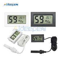 Mini Digital LCD Indoor Convenient Temperature Sensor Humidity Meter Thermometer Hygrometer Gauge 50~110 Degree