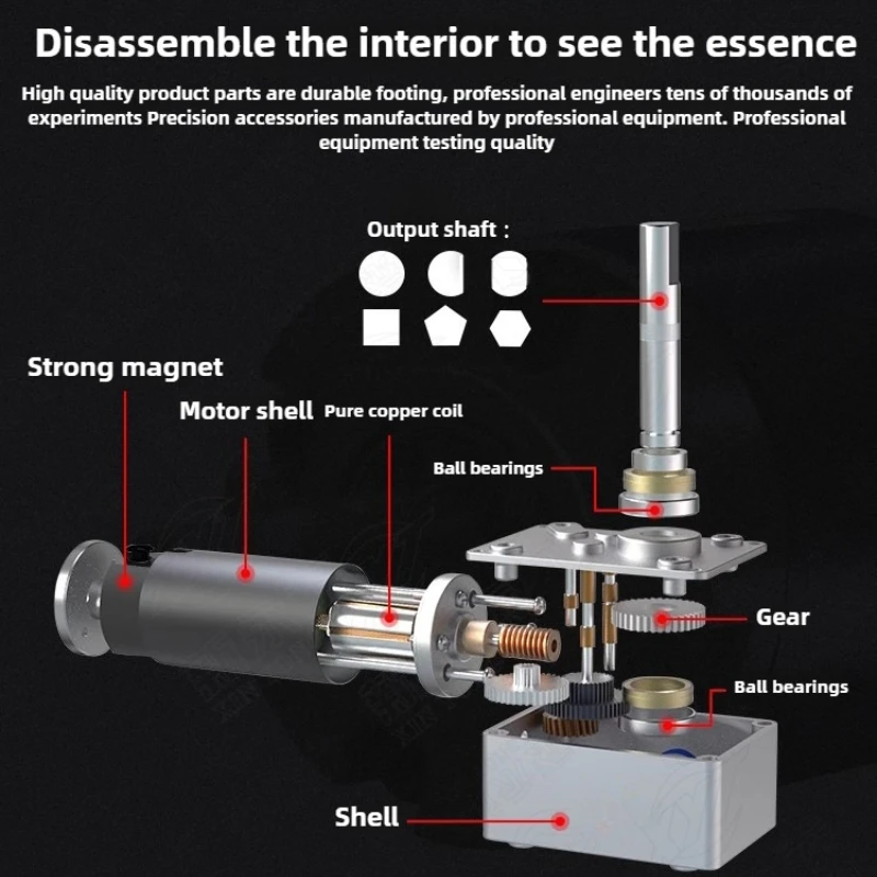 5840-31ZY DC 12V 24V 감속 기어 모터 대형 토크 고전력 2-70kg 7RPM-470RPM 웜기어 모터 역모터