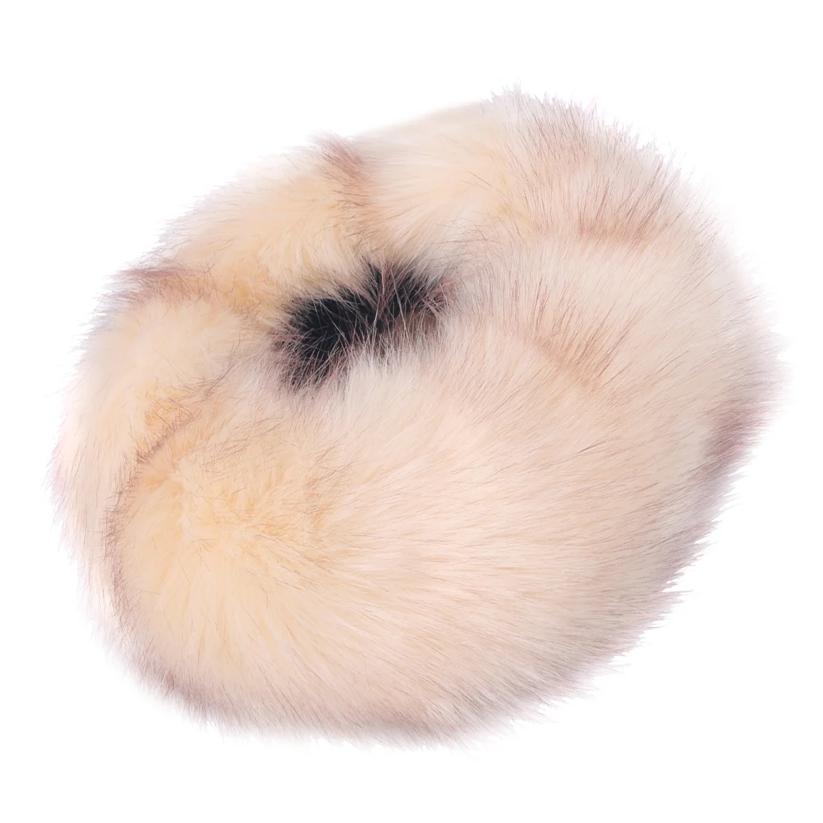 

Warm Headband For Women Thick Fleece Hair Wrap Winter Beige Brown Imitation Cap Yoga Headband Sport Party Accessory