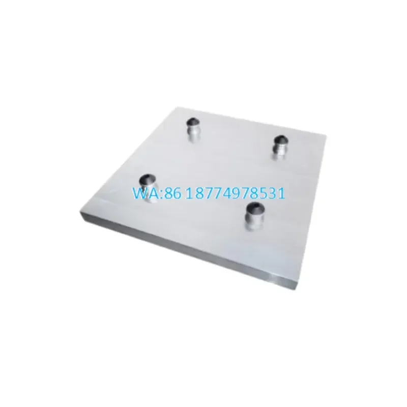 Wmwmnu Aluminum Zero Point Pallet Model 3A-110045 430x430mm 4 Center for CNC Machining Center Fixture System