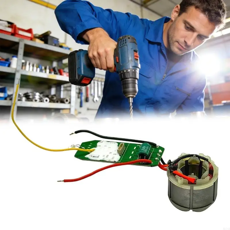 

Небольшой размер 16,8 В, литиевая плата управления дрелью с высокоэффективным двигателем и интерфейсами светодиодной подсветки,