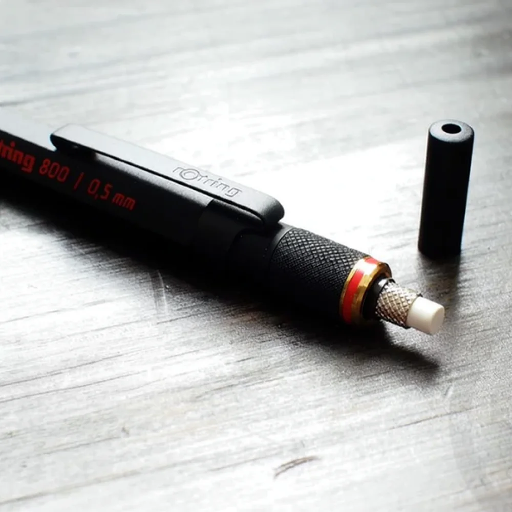 For For Rotring 800 Drafting Mechanical Pencil Metal Stationery 0 5mm Lead Precision Writing Drawing Tool Office Art Instrument