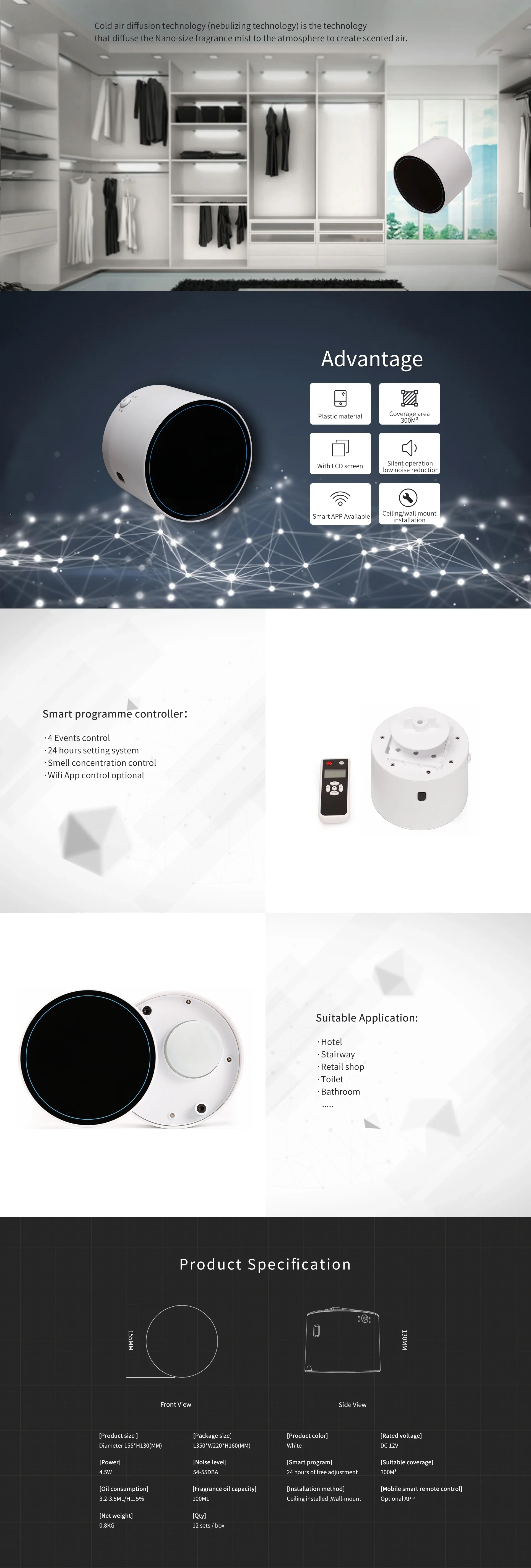 

Бестселлер: Профессиональный настенный аромадиффузор для холодного распыления парфюмерии и эфирных масел, высококачественный ароматический концентратор