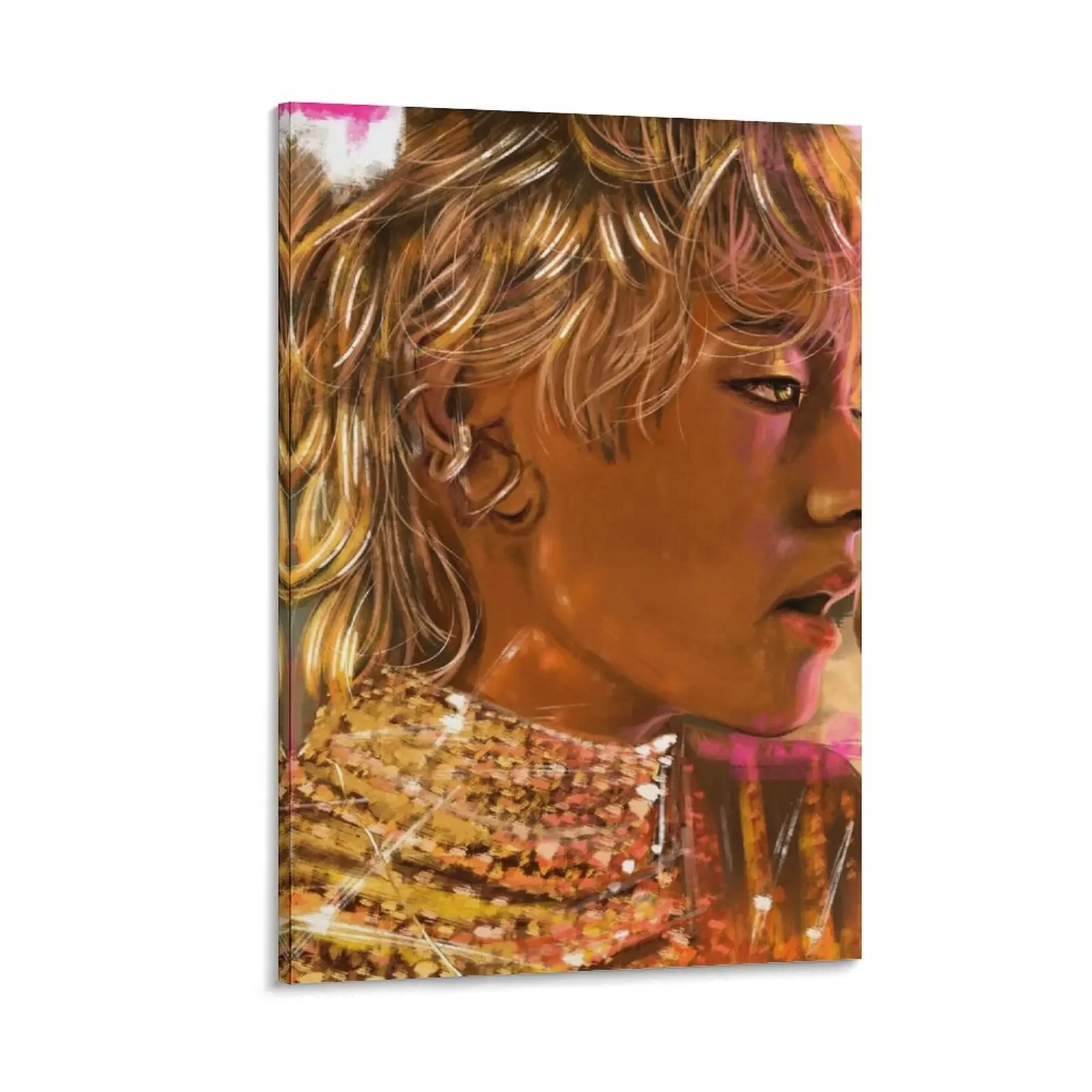 

Taehyung_Love me again Canvas Painting wallpapers home decor Paintings Decorative painting for bedroom