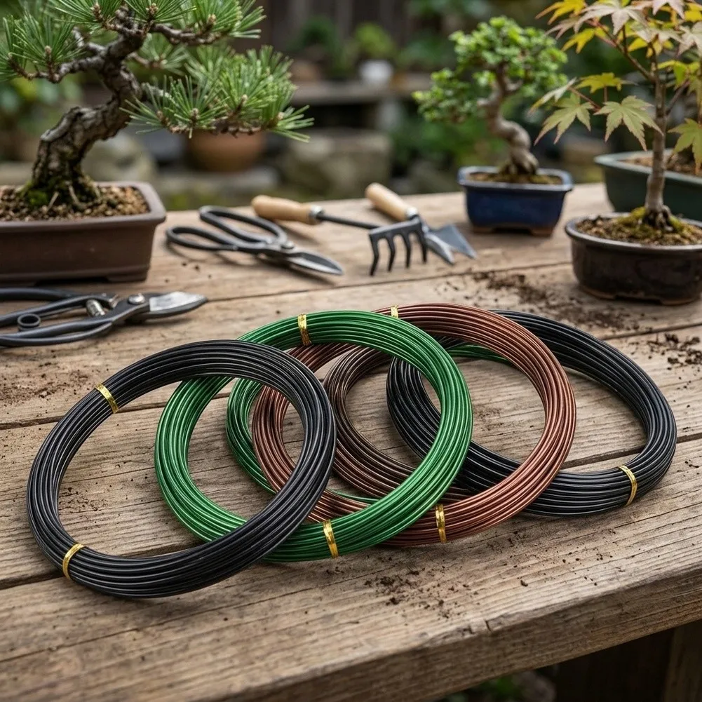 For Holding Branches Aluminum Bonsai Set Bonsai Training Wire Kit For Shaping Your Bonsai Anodized Bonsai Wire Selection