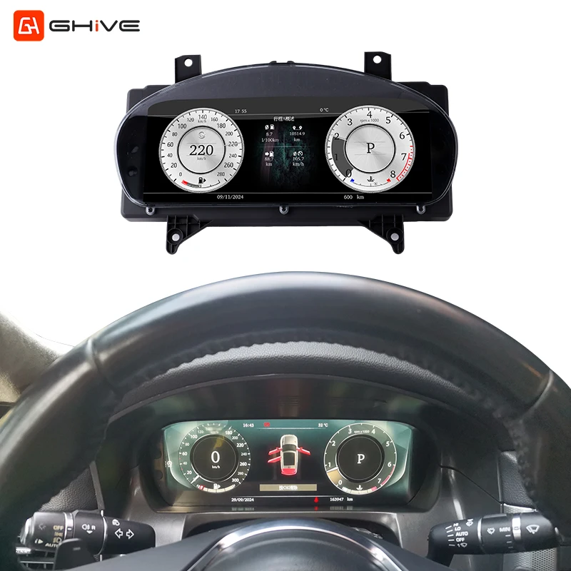 12.3 Inch Speedometer Virtual Cockpit LCD Dashboard for  XJL