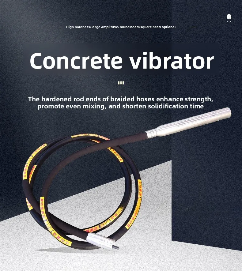 Construction Site Cement Pavement Vibrator Vibrator Handheld Electric Concrete Vibrator