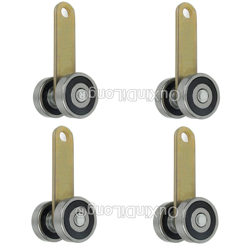 

4PCS Industrial Door Pulley Sliding Door Hanging Wheel Bearing Wheels Slide Rail Hanging Sliding Door Roller Accessories FG1094