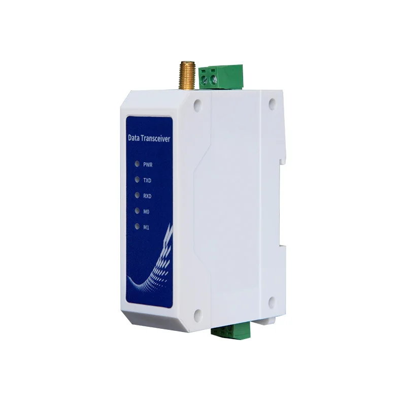 Din Rail LoRa SX1268 433MHz Wireless Transceiver Module 30dBm High Power 5km or 10km Long Range Modbus LoRa Modem RS232 or RS485