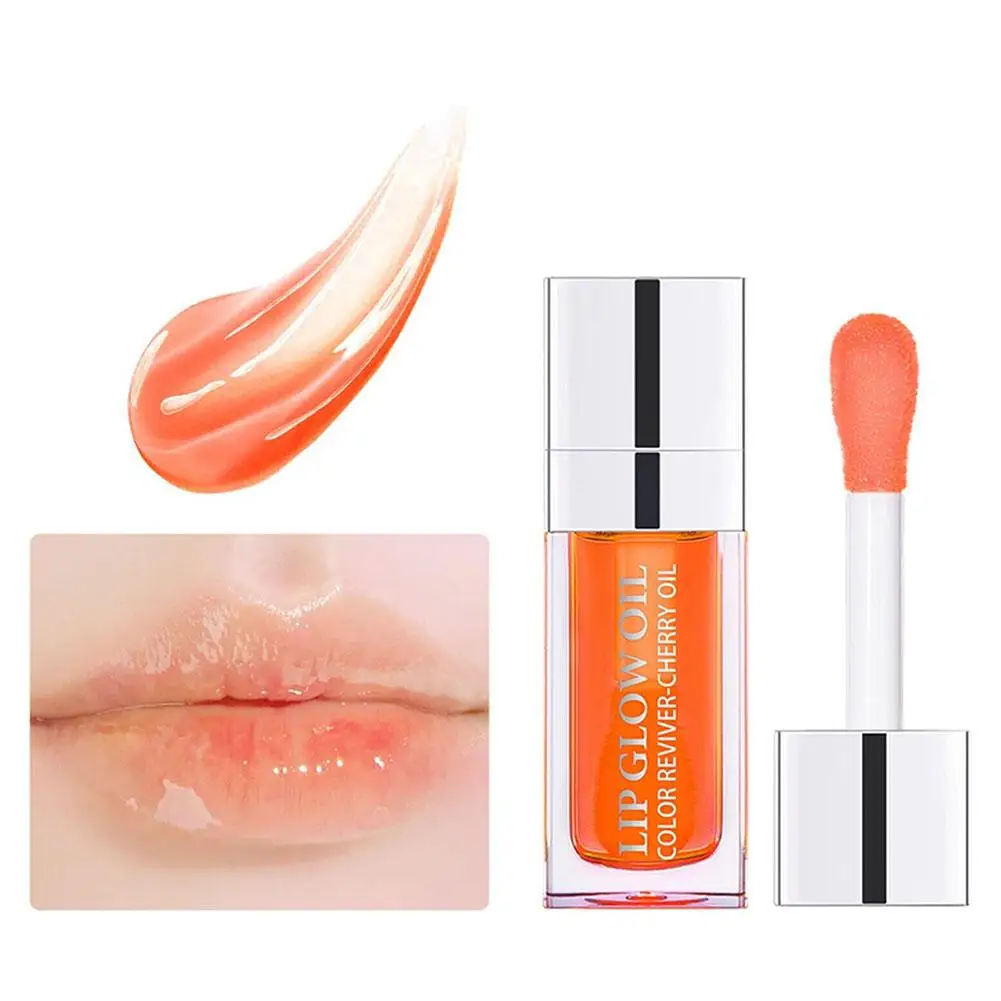 6ml Sext Lip Oil Hydrating Plumping Lip Coat สําหรับลิปสติก Lipgloss Tinted Lip Plumper เซรั่ม Bb ริมฝีปาก Glow Oil Treatment Y5B2