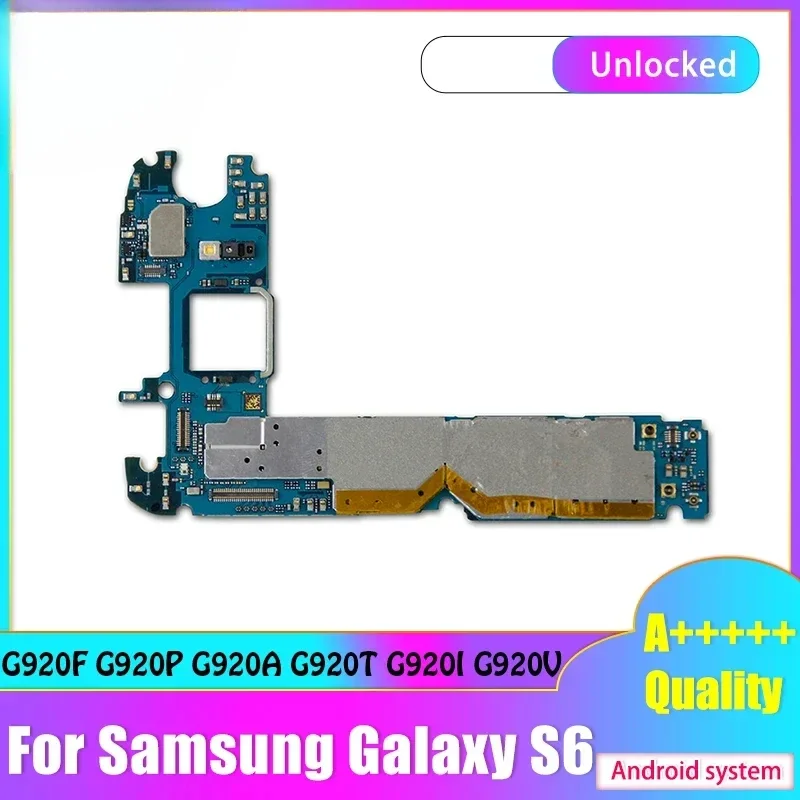 Европейская версия для Samsung Galaxy S6, материнская плата G920F G920P G920A G920T G920I G920V, разблокированная плата, основная плата с полной работой Европейская версия для Samsung Galaxy S6, материнская плата G920F G920P G920A G920T G920I G920V, разблокированная плата, основная плата с полной работой