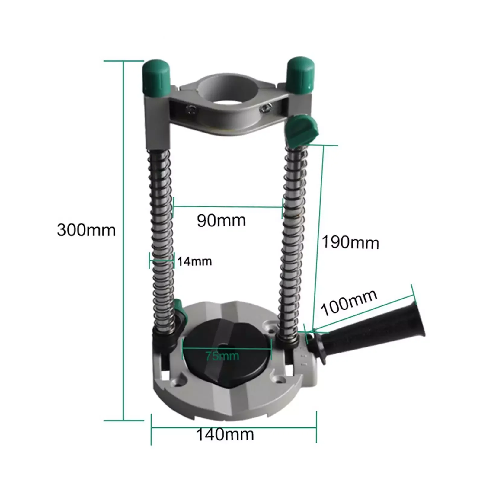 Angle Drill Guide Holder Attachment Positioning Bracket for Electric Drill UK