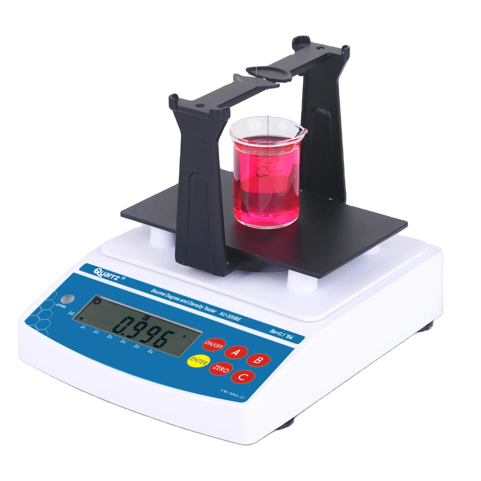 Vloeibare Densitometer Zoutzuur Concentratie En Dichtheid Meter Hcl Elektronische AU-120HA